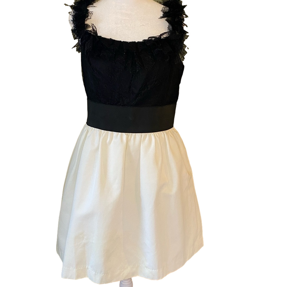 Jill Stuart Black and White Formal Kids Dress